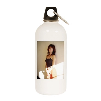 Shania Twain White Water Bottle With Carabiner