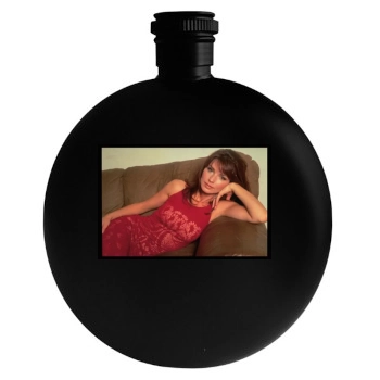 Shania Twain Round Flask