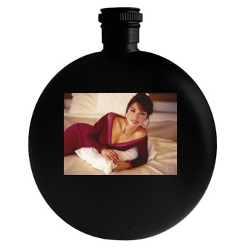 Shania Twain Round Flask