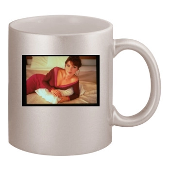 Shania Twain 11oz Metallic Silver Mug