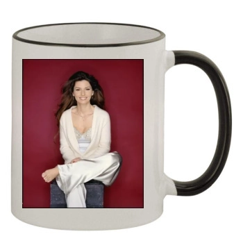 Shania Twain 11oz Colored Rim & Handle Mug