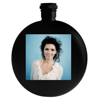 Shania Twain Round Flask