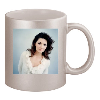 Shania Twain 11oz Metallic Silver Mug