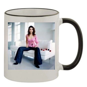 Shania Twain 11oz Colored Rim & Handle Mug