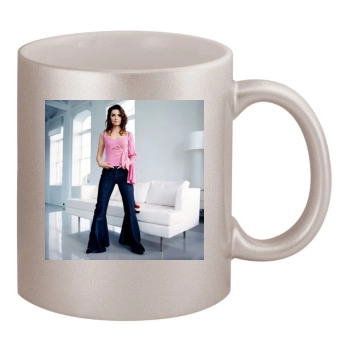 Shania Twain 11oz Metallic Silver Mug