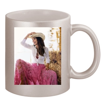 Shania Twain 11oz Metallic Silver Mug