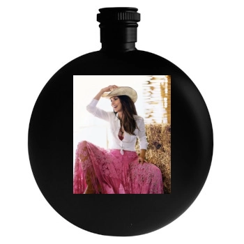 Shania Twain Round Flask