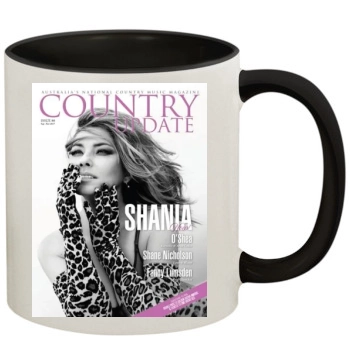 Shania Twain 11oz Colored Inner & Handle Mug