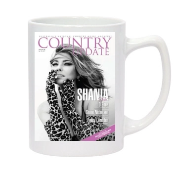 Shania Twain 14oz White Statesman Mug