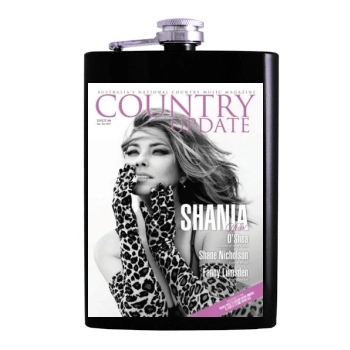 Shania Twain Hip Flask