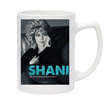 Shania Twain 14oz White Statesman Mug