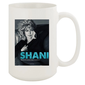 Shania Twain 15oz White Mug