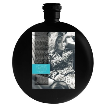 Shania Twain Round Flask