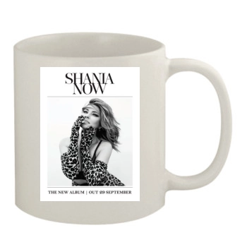 Shania Twain 11oz White Mug