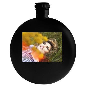 Shania Twain Round Flask