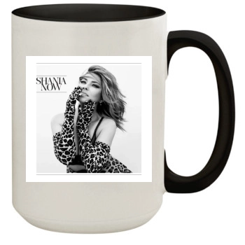 Shania Twain 15oz Colored Inner & Handle Mug