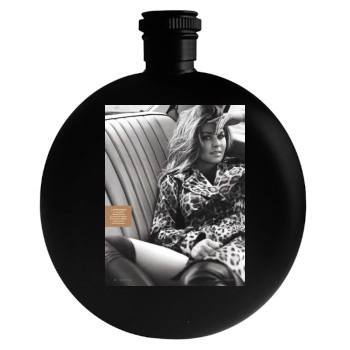 Shania Twain Round Flask