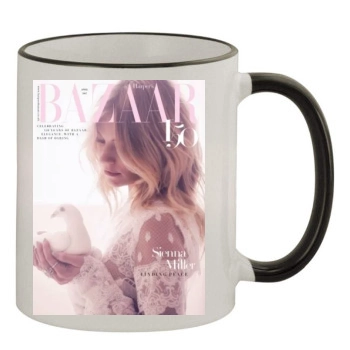 Sienna Miller 11oz Colored Rim & Handle Mug