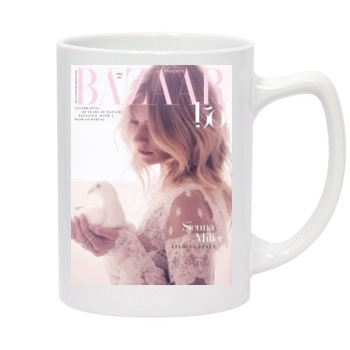 Sienna Miller 14oz White Statesman Mug