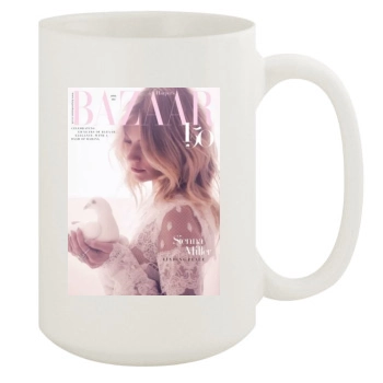 Sienna Miller 15oz White Mug