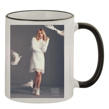 Sienna Miller 11oz Colored Rim & Handle Mug