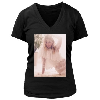 Sienna Miller Women's Deep V-Neck TShirt