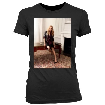 Sienna Miller Women's Junior Cut Crewneck T-Shirt