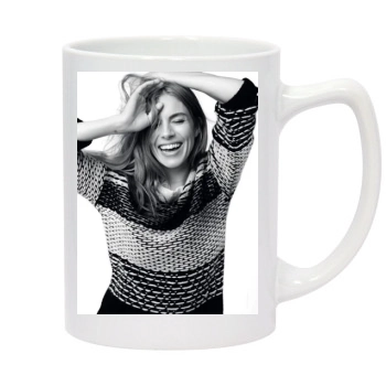 Sienna Miller 14oz White Statesman Mug