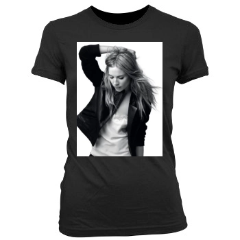 Sienna Miller Women's Junior Cut Crewneck T-Shirt