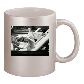 Sienna Miller 11oz Metallic Silver Mug