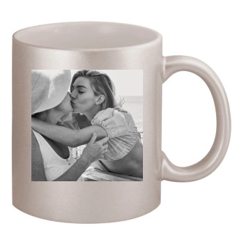 Sienna Miller 11oz Metallic Silver Mug