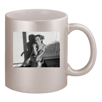 Sienna Miller 11oz Metallic Silver Mug