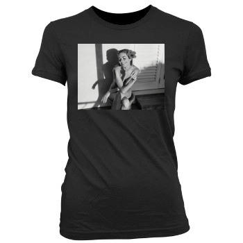 Sienna Miller Women's Junior Cut Crewneck T-Shirt