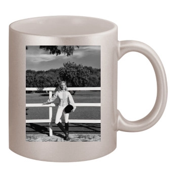 Sienna Miller 11oz Metallic Silver Mug