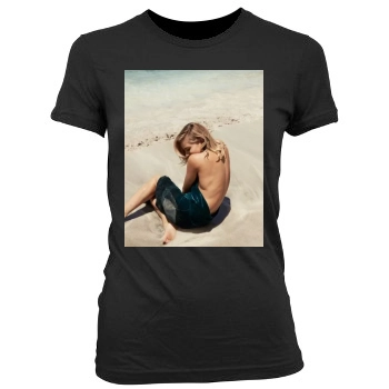 Sienna Miller Women's Junior Cut Crewneck T-Shirt