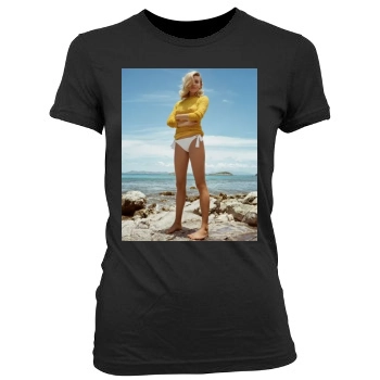 Sienna Miller Women's Junior Cut Crewneck T-Shirt