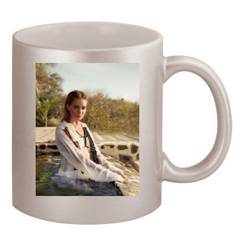 Sienna Miller 11oz Metallic Silver Mug