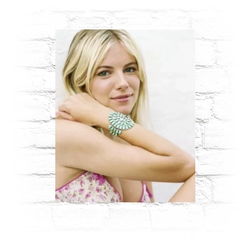 Sienna Miller Metal Wall Art