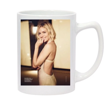 Sienna Miller 14oz White Statesman Mug