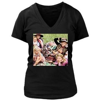 Sienna Miller Women's Deep V-Neck TShirt