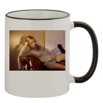 Sienna Miller 11oz Colored Rim & Handle Mug