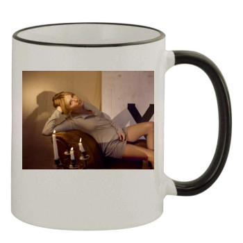 Sienna Miller 11oz Colored Rim & Handle Mug