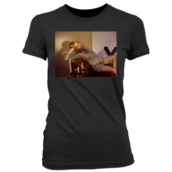 Sienna Miller Women's Junior Cut Crewneck T-Shirt