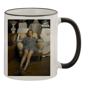 Sienna Miller 11oz Colored Rim & Handle Mug