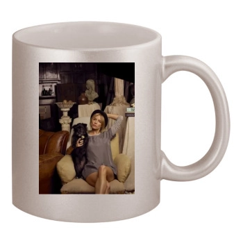 Sienna Miller 11oz Metallic Silver Mug