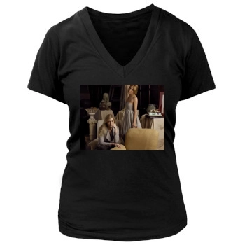 Sienna Miller Women's Deep V-Neck TShirt