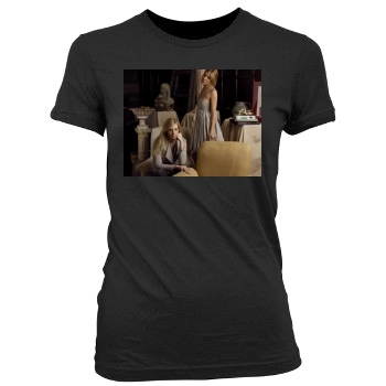 Sienna Miller Women's Junior Cut Crewneck T-Shirt