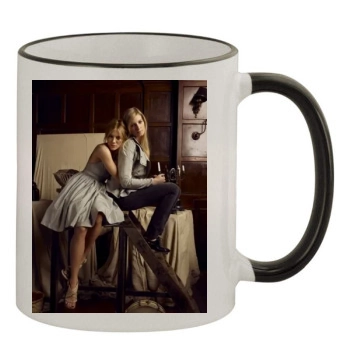 Sienna Miller 11oz Colored Rim & Handle Mug