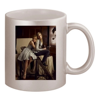 Sienna Miller 11oz Metallic Silver Mug