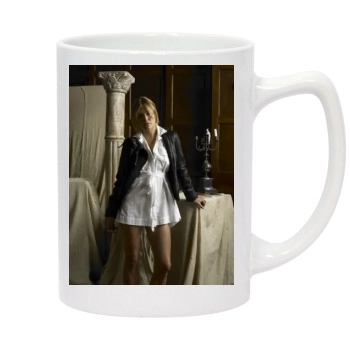 Sienna Miller 14oz White Statesman Mug